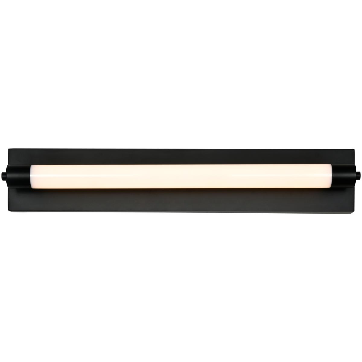 VONN VMW11800BL Procyon 24 inch Black Bathroom Vanity Light Wall Light