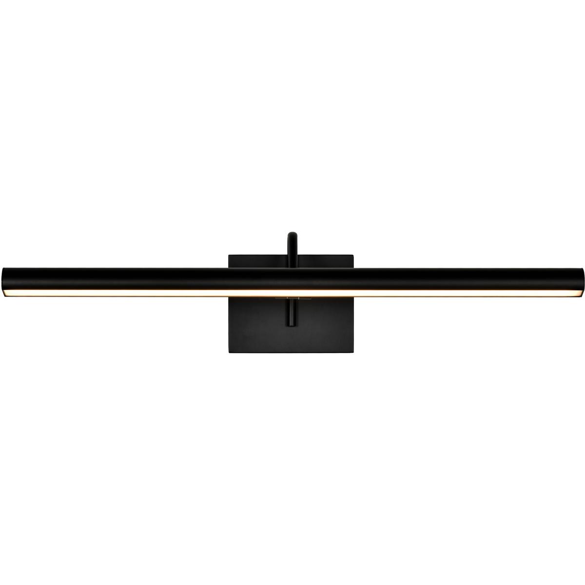 VONN VMW11900BL Procyon 24 inch Black Bathroom Vanity Light Wall Light