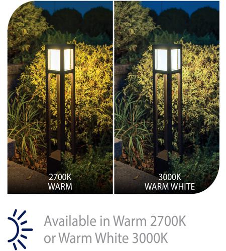WAC Lighting 6622-30BZ Tower 120 12.50 watt Bronze Bollard Light in 3000K, WAC Landscape 6622-BZ.PT02.jpg