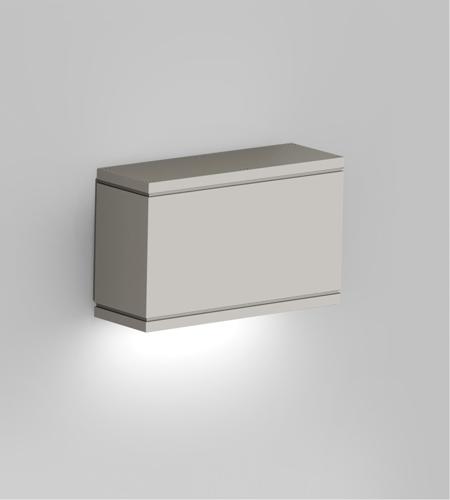 WAC Lighting WS-W2509-AL Rubix LED 4 inch Brushed Aluminum Outdoor Wall Light 790576354743.PT01.jpg