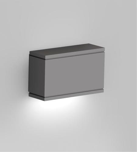 WAC Lighting WS-W2509-GH Rubix LED 4 inch Graphite Outdoor Wall Light 790576354774.PT01.jpg