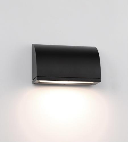 WAC Lighting WS-W20506-BK Scoop LED 4 inch Black Outdoor Wall Light 790576354958.PT02.jpg