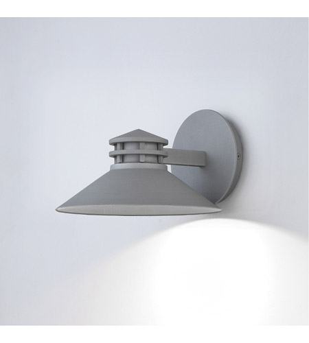 WAC Lighting WS-W15708-GH Sodor LED 5 inch Graphite Outdoor Wall Light in 8in, dweLED 790576427171.PT01.jpg
