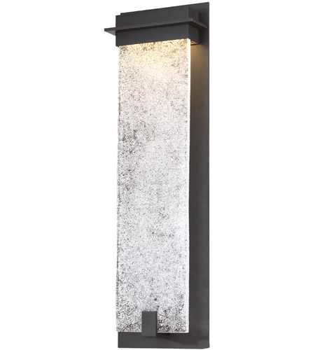 WAC Lighting WS-W41722-BZ Spa LED 22 inch Bronze Outdoor Wall Light, dweLED