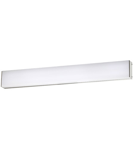 WAC Lighting WS-63724-30-AL Strip LED 24 inch Brushed Aluminum Bath Vanity & Wall Light in 3000K, dweLED photo