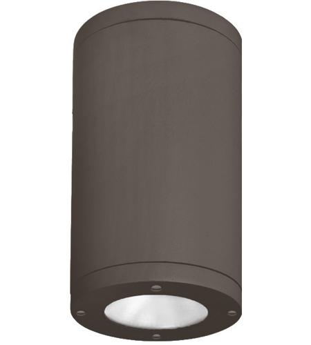 WAC Lighting DS-CD05-S30-BZ Tube Arch LED 5 inch Bronze Outdoor Flush in 3000K, 85, Spot