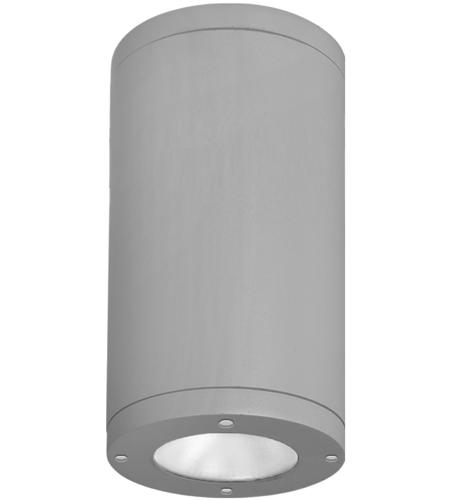 WAC Lighting DS-CD08-S927-GH Tube Arch LED 8 inch Graphite Outdoor Flush in 2700K, 90, Spot