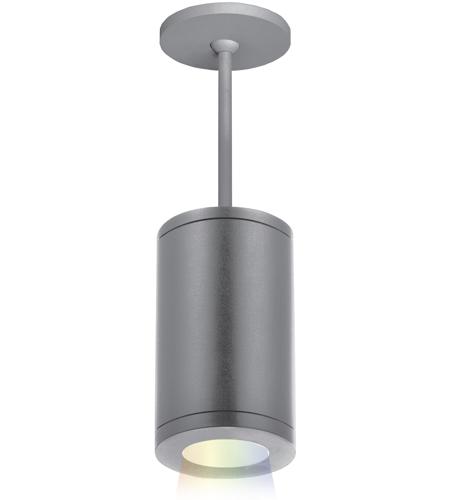 WAC Lighting DS-PD05-F-CC-GH Tube Arch LED 5 inch Graphite Mini Pendant Ceiling Light in 90, Flood, Color Changing