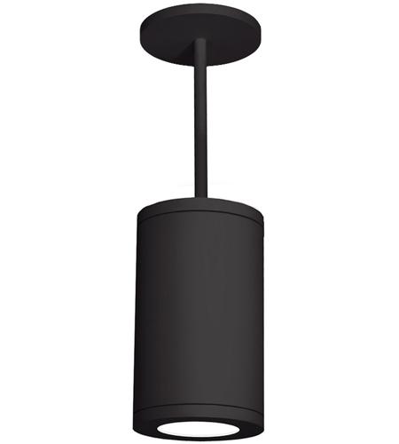 WAC Lighting DS-PD08-N27-BK Tube Arch LED 5 inch Black Outdoor Pendant in 2700K, 85, Narrow
