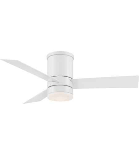 WAC Lighting F-084L-MW San Francisco 44 inch Matte White Ceiling Fan, Smart Fan