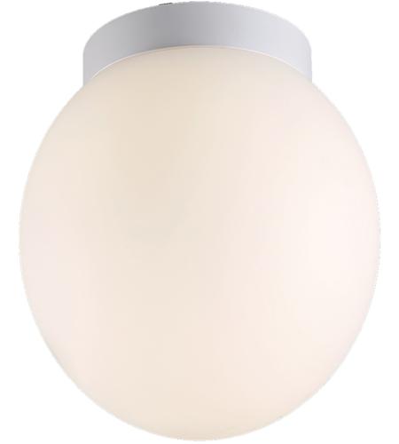 WAC Lighting FM-W52309-27-WT Niveous LED 9 inch White Flush Mount Ceiling Light in 2700K, 9in, dweLED photo
