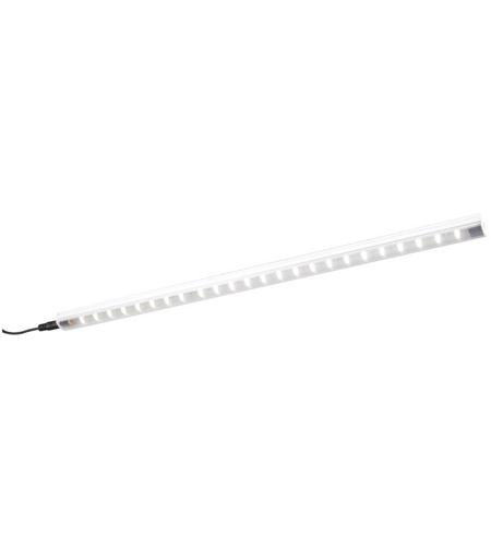 WAC Lighting LS-LED20-C-WT Straight Edge 24 LED 19 inch White Undercabinet Strip Light in 4500K LS-LED20-1.jpg