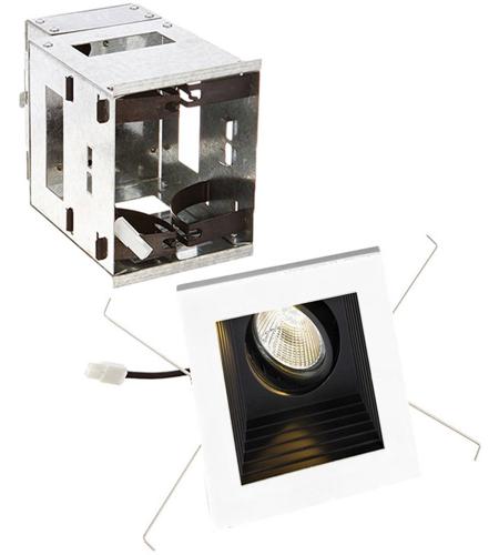 WAC Lighting MT-3LD111R-W930-BK Mini LED Multiple Spots LED Black Recessed Lighting in 3000K, Wide  photo