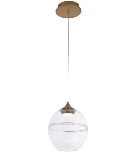 WAC Lighting PD-20014-AB Bistro LED 14 inch Aged Brass Pendant Ceiling Light, dweLED photo