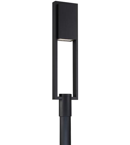 WAC Lighting PM-W15928-BK Archetype LED 28 inch Black Post Light, dweLED photo