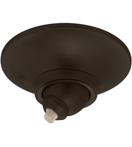 Wac Lighting Qmp S60ern Db Quick Connect Dark Bronze Sloped Ceiling Canopy - Lighting Sloped Ceiling Canopy