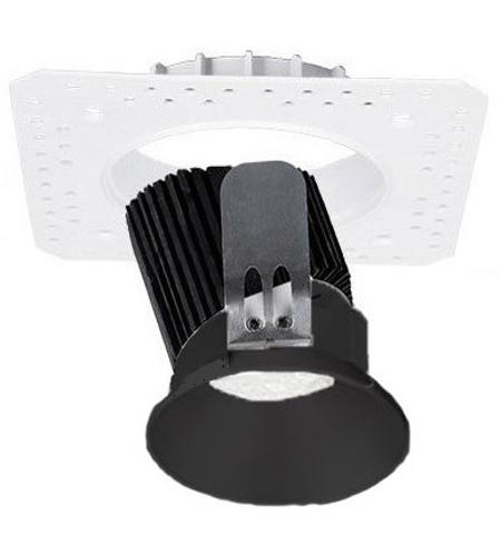WAC Lighting R3ARWL-A840-HZ Aether Round Wall Wash Invisible Trim with LED Light Engine Trim & LED Asymmetrical Beam Haze 
