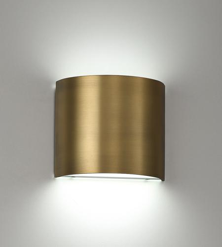 WAC Lighting WS-30907-AB Pocket LED 7 inch Aged Brass Bath Vanity & Wall Light, dweLED WS-30907-AB.PT02.jpg