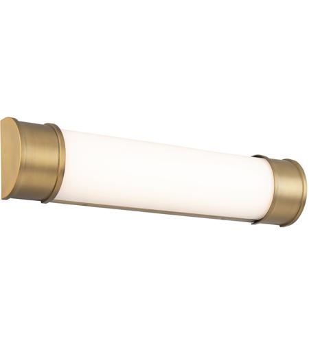 WAC Lighting WS-37024-AB Mercer LED 24 inch Aged Brass Bath Vanity & Wall Light, dweLED photo