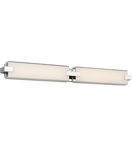 Wac Lighting Ws 79636 Pn Bliss Led 36, Bathroom Vanity Lights 36 Inches Wide