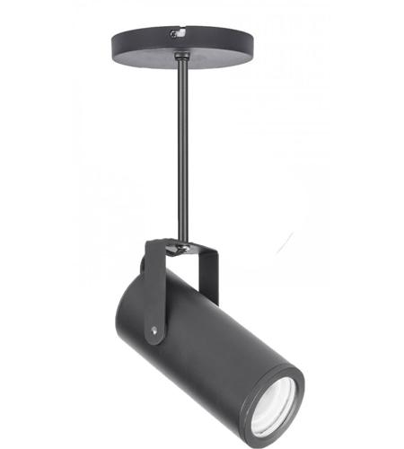 WAC Lighting X6-MO2020930BK Silo Black 20 watt LED Spot Light 