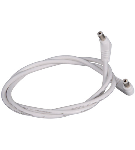 WAC Lighting SL-IC-06 Straight Edge White Connector and Cable pyLOGICWACalt_SLIC06.jpg