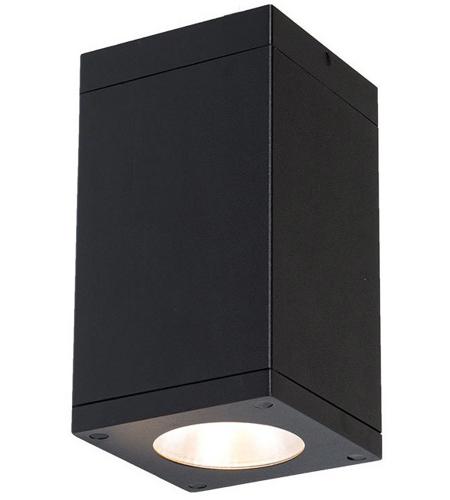 WAC Lighting DC-CD05-N927-GH Cube Architectural 5 LED Flush Mount Outdoor Ceiling Lighting 25 Degrees Narrow Beam Graphite