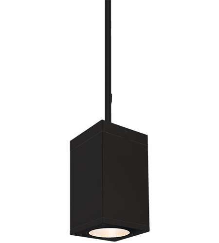WAC Lighting DC-PD0622-S830-WT Cube Arch LED 5 inch White Outdoor Pendant in 3000K, 85, S-16 Degrees, 22 photo