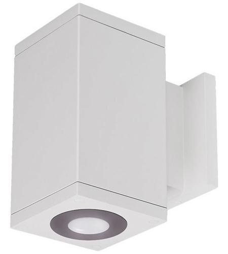 WAC Lighting DC-WD0534-F827S-WT Cube Arch LED 5 inch White Sconce Wall Light in 2700K, 85, F-33 Degrees, 34, S - Str Up/Down photo
