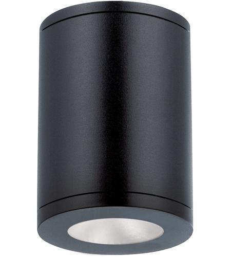 WAC Lighting DS-CD0517-N927-BK Tube Arch LED 5 inch Black Outdoor Flush in 17, 2700K, 90, N-25 Degrees