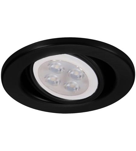 WAC Lighting HR-837LED-BN 2.5in Round Adjustable Gimbal Trim LED Recessed Light 2.5 Low Voltage 