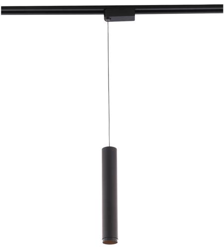 WAC Lighting J-PD2015-930-BK/BK Silo Pendants 1 Light 120 Black/Black Track Head Ceiling Light