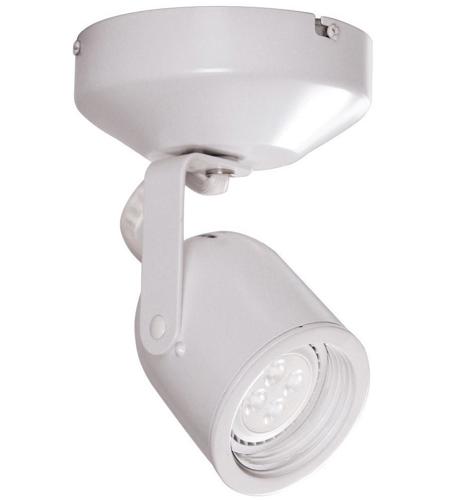 WAC Lighting ME-808LED-WT Low Volt LED 5 inch White Flush Mount Ceiling Light in 8 photo