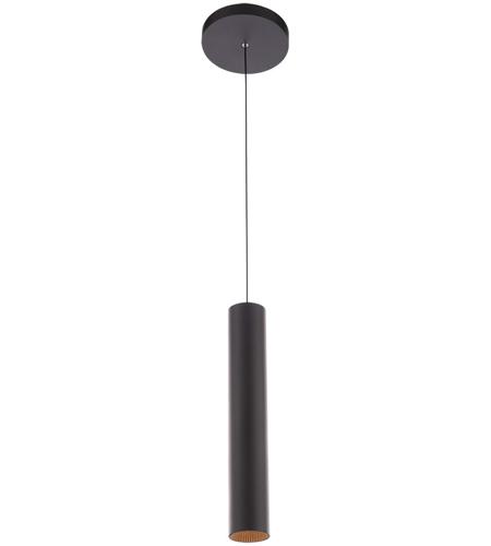WAC Lighting PD-2015-930-BK/BK Silo Pendants LED 6 inch Black/Black Mini Pendant Ceiling Light photo