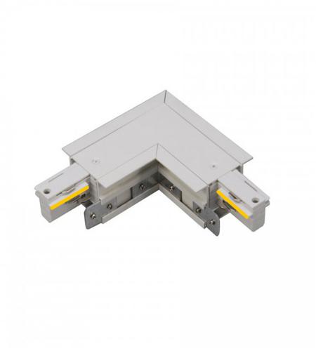 WAC Lighting WLLC-RT-WT Recessed L Connecter 120 White Track Accessory Ceiling Light