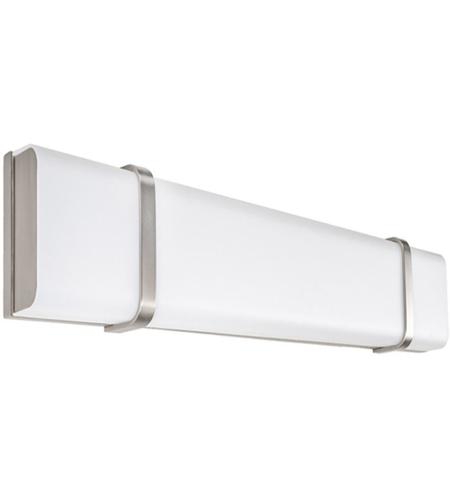 WAC Lighting WS-180327-30-BN Link LED 3 inch Brushed Nickel Outdoor Wall Light in 27in photo