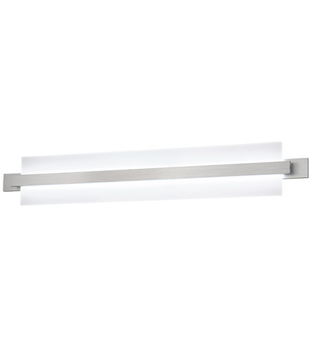 WAC Lighting WS-59639-AL Reflection LED 35 inch Brushed Aluminum Vanity Light Wall Light, dweLED