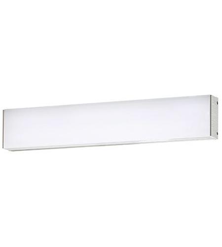 WAC Lighting WS-63718-27-AL Strip LED 18 inch Brushed Aluminum Bath Vanity & Wall Light in 2700K, dweLED