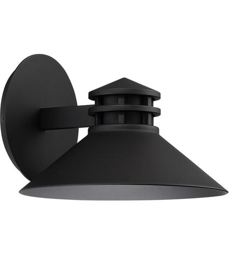 WAC Lighting WS-W15710-BK Sodor LED 7 inch Black Outdoor Wall Light, dweLED photo