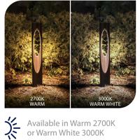 WAC Lighting 6611-27BZ Scoop 12 5.70 watt Bronze Bollard Light in 2700K, WAC Landscape 6611-BZ.PT02.jpg thumb