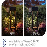 WAC Lighting 6641-27BK Park 12 5.50 watt Black Bollard Light in 2700K, WAC Landscape 6641-BK.PT02.jpg thumb