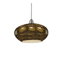 WAC Lighting QP-LED534-SM/BN Artisan LED 8 inch Brushed Nickel Pendant Ceiling Light in Quick Connect photo thumbnail