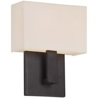 WAC Lighting WS-13115-BR Manhattan 1-Light 10-3/4"T Integrated LED Wall Sconce 