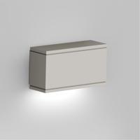 WAC Lighting WS-W2509-AL Rubix LED 4 inch Brushed Aluminum Outdoor Wall Light 790576354743.PT01.jpg thumb