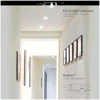 WAC Lighting R3ASWT-A830-BKWT Aether LED B/Wt Recessed Lighting in Black White alternative photo thumbnail