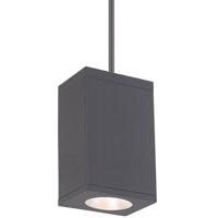 WAC Lighting DC-PD06-N927-GH Cube Arch LED 5 inch Graphite Outdoor Pendant in 2700K, 90, Narrow photo thumbnail