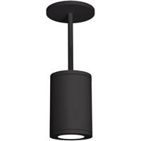 WAC Lighting DS-PD06-N30-BK Tube Arch LED 5 inch Black Outdoor Pendant in 3000K, 85, Narrow thumb