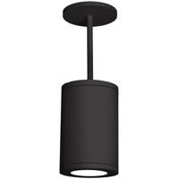 WAC Lighting DS-PD08-S35-BK Tube Arch LED 5 inch Black Outdoor Pendant in 3500K, 85, Spot thumb
