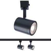 WAC Lighting H-8010-30-BK-2 Charge 1 Light 120 Black Track Head Ceiling Light in H Track, H Track Fixture  photo thumbnail