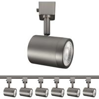 WAC Lighting H-8010-30-BN-6 Charge 1 Light 120 Brushed Nickel H Track Fixture Ceiling Light in 6  photo thumbnail